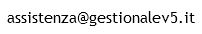 assistenza tecnica via email per gestionale v5 assistenza tecnica via email per gestionale v5