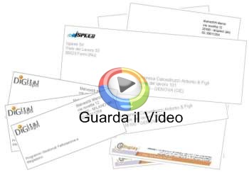 software stampa buste lettere badge biglietti mind